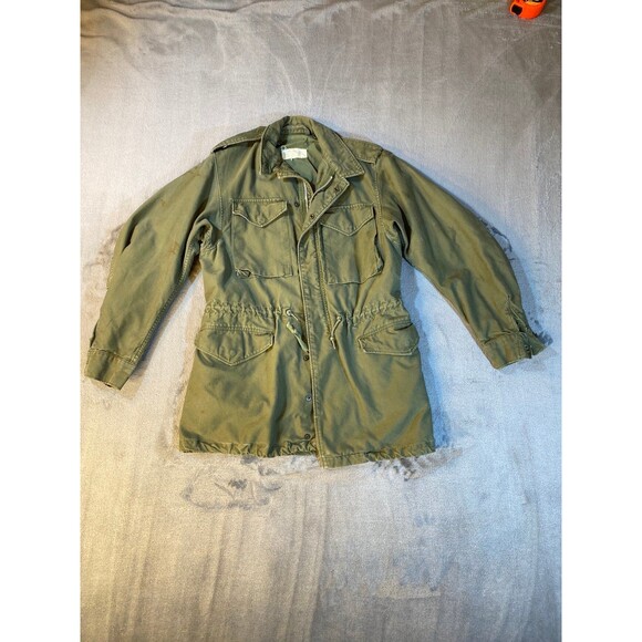 1950s US Army Military M-1951, 65OG-107 Cold-Weather Field Coat Men’s - Picture 1 of 11